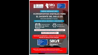 HERRAMIENTAS DIGITALES PARA EL DOCENTE DEL SIGLO XXI [upl. by Rubenstein]