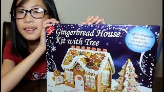 Christmas Ginger Bread House Kit  unboxing making and review [upl. by Annavas]