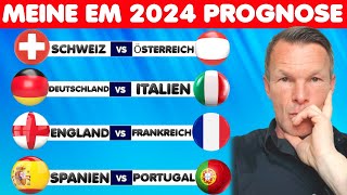 Meine EM 2024 Deutschland Prognose Wer wird Europameister [upl. by Ramirolg925]