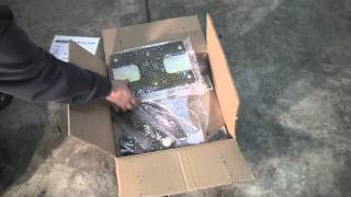 FMF Dirt Bike Lift Stand Review Part 1 Unboxing and Parts List [upl. by Eekaz]