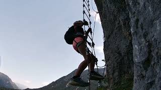 Via Ferrata Mojstrana  Kranjska Gora Slovenia [upl. by Haveman]