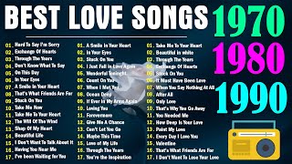 Greatest Love Hits of the 70s 80s and 90s – Top 100 Songs to Fall in Love All Over Again✨ Westlife [upl. by Andonis]