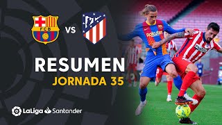 Resumen de FC Barcelona vs Atlético de Madrid 00 [upl. by Meece534]