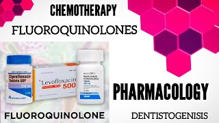 Fluoroquinolone  pharmacology  chemotherapy [upl. by Gnem329]