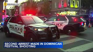 2nd arrest made in shooting near Dominican Festival in Allentown [upl. by Soinski]