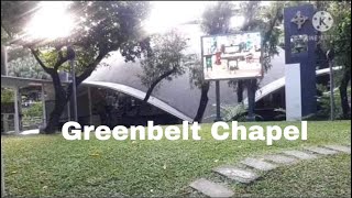 Greenbelt Chapel at the center of Greenbelt Malls Makati [upl. by Smart]