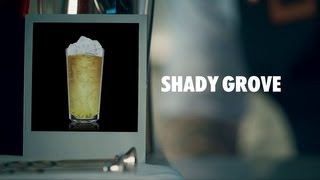 SHADY GROVE DRINK RECIPE  HOW TO MIX [upl. by Jillie366]