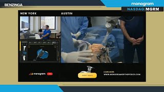 Breaking Boundaries Robotic Surgical Innovations With Monogram Orthopedics NASDAQ MGRM [upl. by Kaleb282]