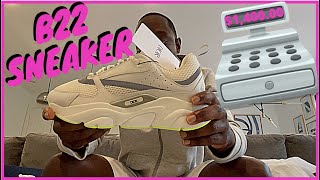 Dior B22 Sneaker Review  Worth The Price [upl. by Jeaz]