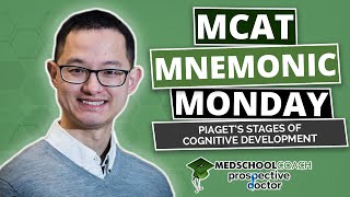 Piagets Stages of Cognitive Development  MCAT Mnemonic Ep 24 [upl. by Emirej]