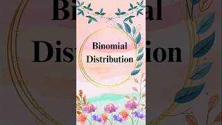 Binomial Distribution  Statistics [upl. by Nwahsud]