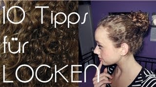 10 Tipps für LOCKEN [upl. by Dnumsed]