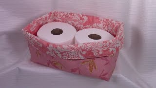 Toilet Paper Holder  easy very detailed instructions [upl. by Hgalehs]