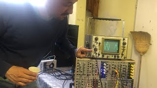 Introduction to Oscilloscopes used with Modular Synths  w Bernhard Rasinger live from PIFcamp [upl. by Ydnerb7]