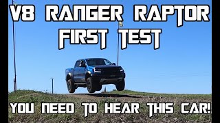 V8 RANGER RAPTOR first test [upl. by Jedd]