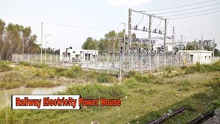 Indian Railway Electricity Supply Power House  Umar Tali  Surj  12th October 2k19 [upl. by Ahsima]