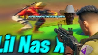 Lil Nas X SUCKS at FORTNITE [upl. by Macdougall483]