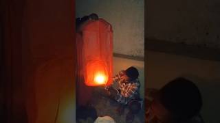 diwali 🪔🙏 Best Diwali Sky Balloon Testing comedy viral shortsfeed [upl. by Hasen]