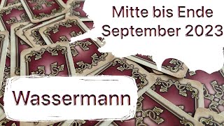 Wassermann  Mitte bis Ende Sept 2023  Du befindest dich auf dem Weg der Erneuerung [upl. by Earlie]