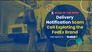 YouMail FedEx Verification Scam [upl. by Meridel]