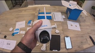 Reolink Argus PT Camera  Unboxing Set Up and Use [upl. by Leventis587]