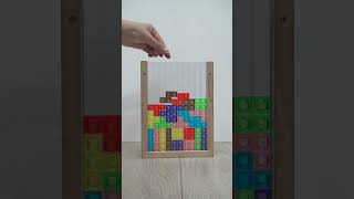 Tetris Game Colored Puzzle Blocks [upl. by Orva]