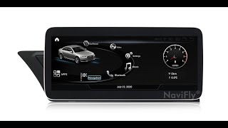 Radio Android Audi A4b8 [upl. by Felice]