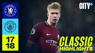 DE BRUYNE SCORES THE WINNER  Chelsea 01 Man City  Classic Highlights [upl. by Nosmirc]