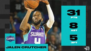 Jalen Crutcher 31 PTS amp Kobi Simmons 28 PTS Lead Swarm To 15PT Comeback Victory Over Celtics [upl. by Novahs]