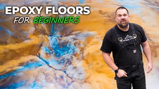 How to Epoxy Floors like a Pro  Beginners DIY Guide [upl. by Ahsenot]