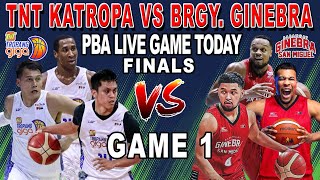 BRGY GINEBRA vs TNT  Game 1 Finals  PBA Live Full Game Today  2K24 [upl. by Assenna861]