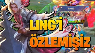 LİNGLE VAHŞİ ATMAYI ÖZLEMİŞİM😎  Mobile Legends [upl. by Docila156]