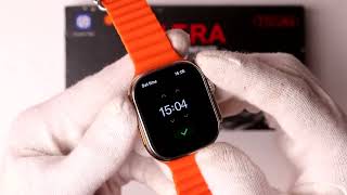 How To Set Time on T10 Ultra Smart Watch [upl. by Lexi]