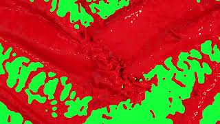 4K Blood Splatter Transition Green Screen [upl. by Ecela]