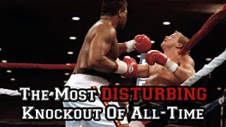 The Most DISTURBING Knockout In Boxing HISTORY  Tommy Morrison vs Ray Mercer  quotTest of Couragequot [upl. by Kizzee]