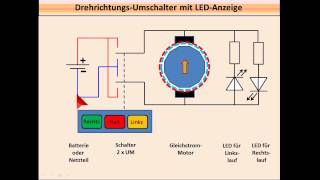 BAUANLEITUNGEN 02 MotorDrehrichtungsUmschaltung [upl. by Marcin]