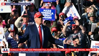 🇺🇸 Donald Trump  MAGA Event at Crotona Park in South Bronx New York May 23 2024 LIVE [upl. by Latouche]