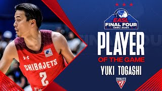 202324 EASL Final Four MVP Chiba Jets Yuki Togashi 22Point Game vs Seoul SK Knights [upl. by Ayek987]