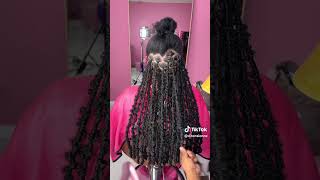 Butterfly locs hairstyles locs knotlessbraids growonyoutube short [upl. by Anuahsar443]