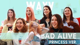 WayV 威神V  Bad Alive Princess Ver  Spanish college students REACTION ENG SUB [upl. by Hach276]