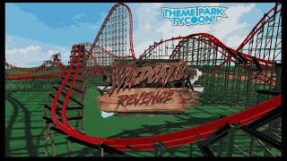 Wildcats Revenge recreation in Theme Park Tycoon 2 [upl. by Theodoric]