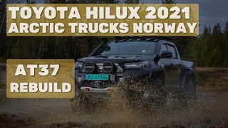 Toyota Hilux 2021  Arctic Trucks Norway rebuild AT37 [upl. by Nadean]