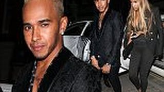 Lewis Hamilton steps out with Mario Balotellis ex Fanny Neguesha [upl. by Shulock]