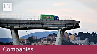 Atlantia under pressure after Genoa bridge collapse [upl. by Grados]