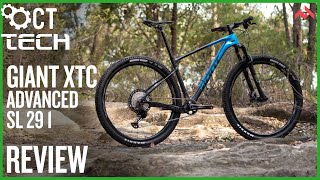 2020 Giant XTC Advanced SL 29 1 hardtail review fast as [upl. by Derej384]