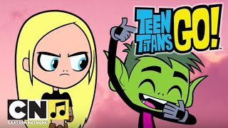 Teen Titans Go  Fånga skurksången  Svenska Cartoon Network [upl. by Wilda]