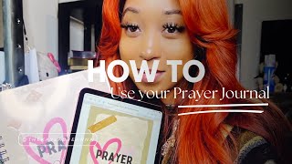 How To Use Your Prayer Journal  Goodnotes Explained [upl. by Erme552]