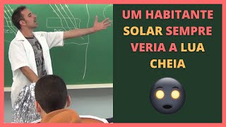 COMO SE DÃO AS FASES DA LUA E OS ECLIPSES  Professor Octávio [upl. by Enomyar737]