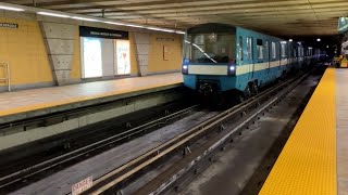 Longueuil–UniversitédeSherbrooke station in Montrealsubway Montreal [upl. by Schiro]