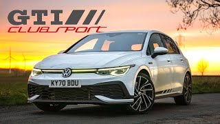 NEW VW Golf 8 GTI Clubsport Review This Is The GTI You Want  Carfection 4K [upl. by Ahsikan]